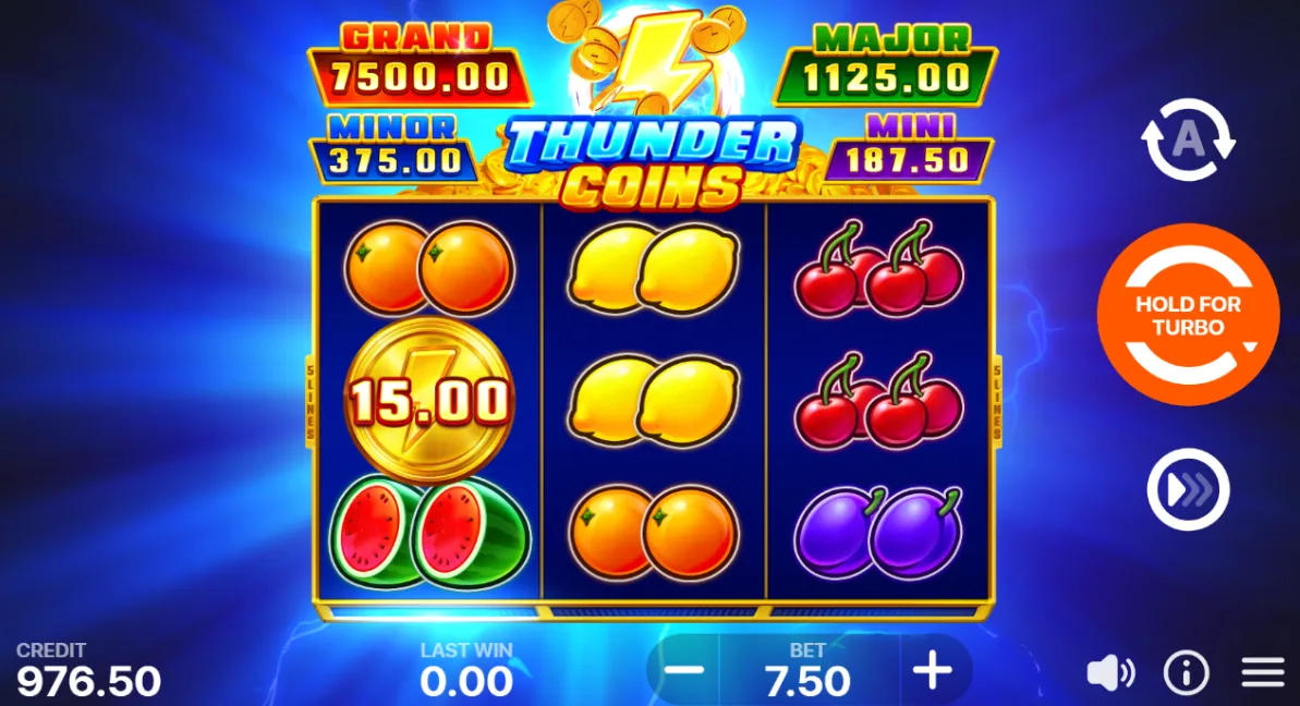 Thunder Coins demo